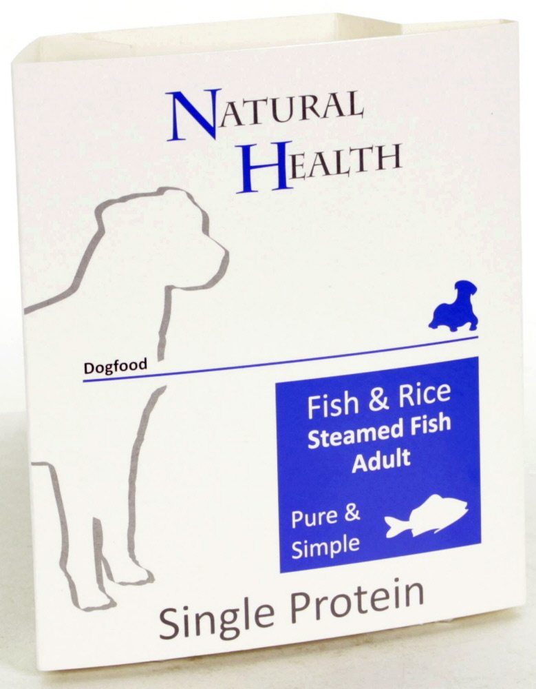NH Dog Steamed P&S Fish & Rice 7 x 395 gr.