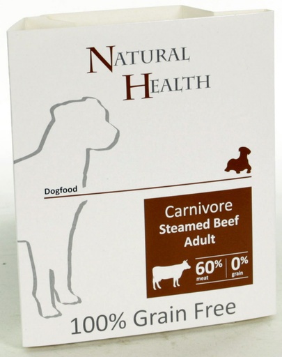 [NH116] NH Dog Steamed Carnivore Beef 7 x 395 gr. (7 x 395 gr.)