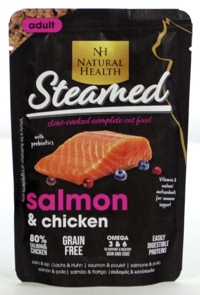 NH Cat Steamed Salmon 12 x 85 gr.