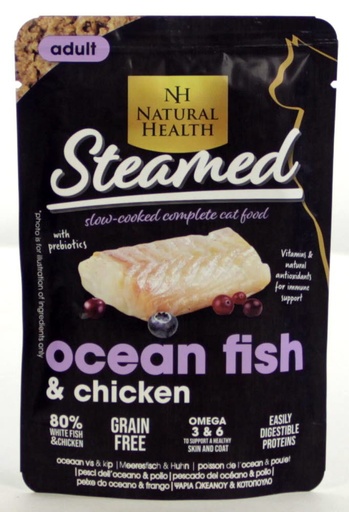 [NH965] NH Cat Steamed Ocean Fish 12 x 85 gr. (12 x 85 gr.)