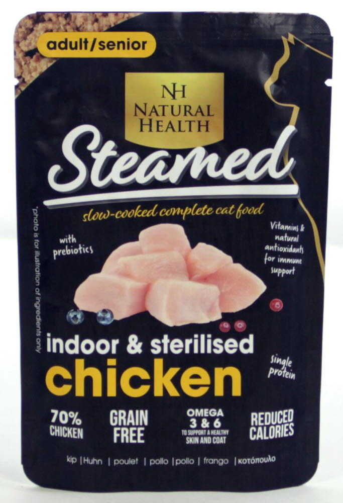 NH Cat Steamed Indoor Sterilised 12 x 85 gr.
