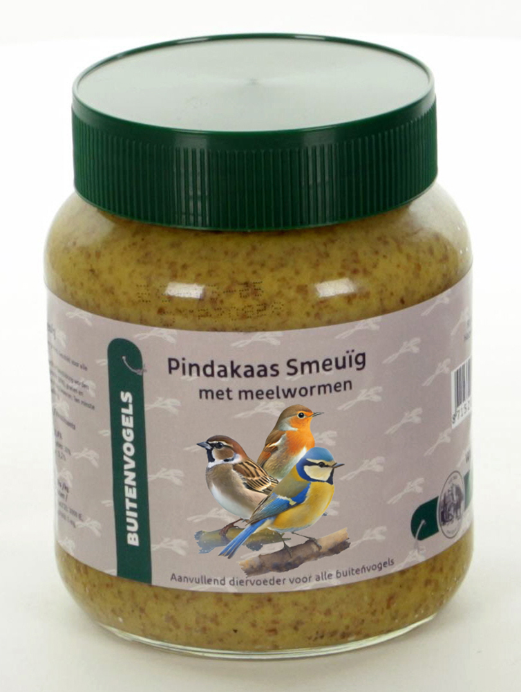 Pindakaas Pinda's & Insecten Glas 12 x 360 gr.
