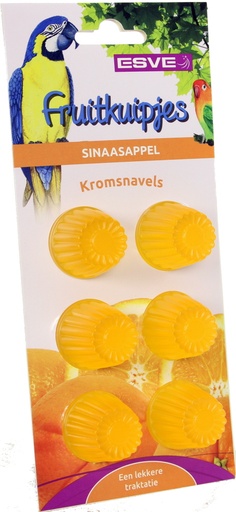 [E20514] Fruitkuipjes Sinaasappel 6 st.
