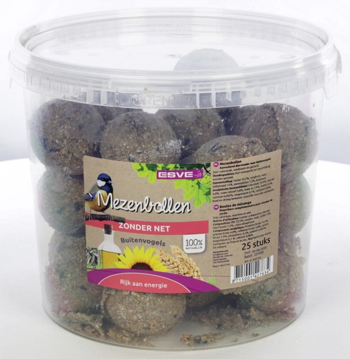 [E42763] Mezenbollen Zonder Net Emmer ESVE 25 st. (25 st.)