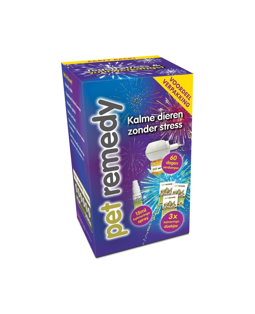 Pet Remedy Party Pack Vuurwerkangst 1 st.