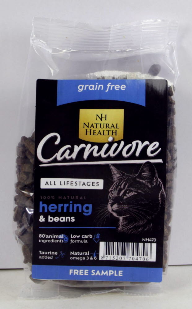 Natural Health Cat Carnivore Fish&Beans Monster 8 x 100 gr.