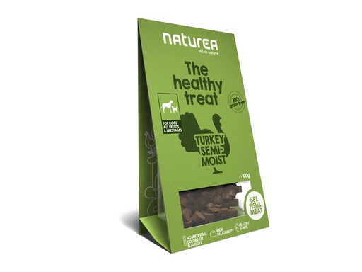 [NT37211] Naturea Treats Turkey Semi-Moist 8 x 100 gr. (8 x 100 gr.)