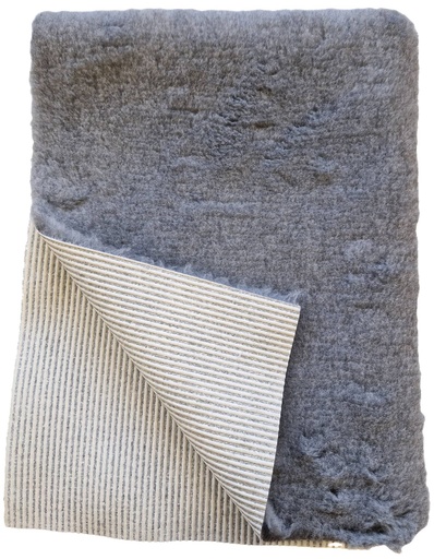 [GH34631] Vetbed S Ongebiesd Antislip Uni Grijs 1 st.