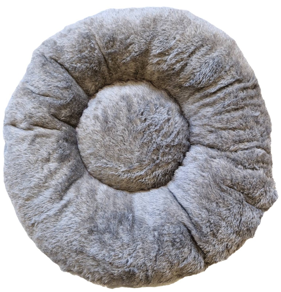 Donut Kussen M Uni Grijs 1 st.