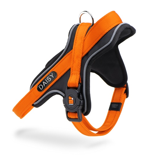 [MF81074] MyFamily Y Harness Memopet ID Orange XS