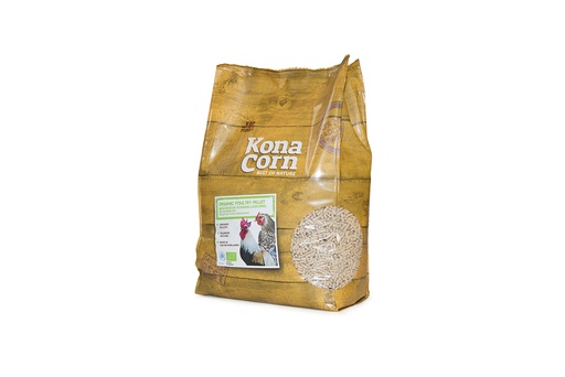 [KC02626] Konacorn Organic Poultry Pellet (4 kg.)