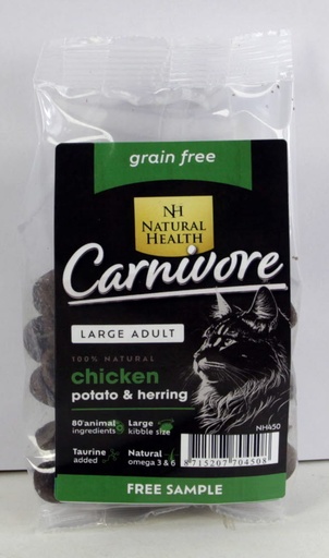 [NH450] Natural Health Cat Carnivore Large Bite Monster 8 x 100 gr.