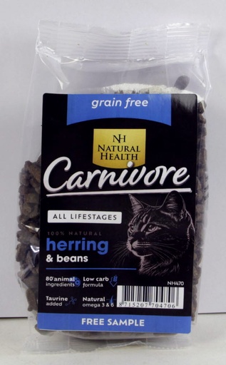 [NH470] Natural Health Cat Carnivore Fish&Beans Monster 8 x 100 gr.