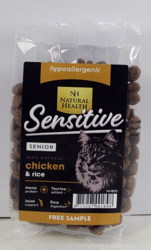 [NH800] Natural Health Cat Chicken Senior Monster 8 x 100 gr.