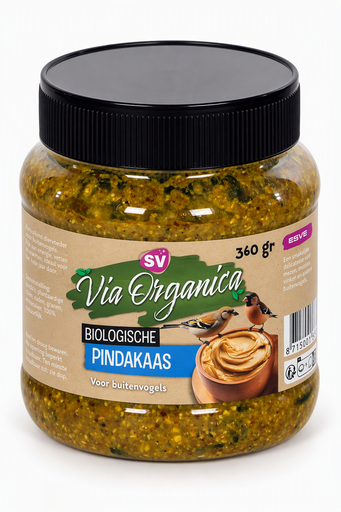 [E63082] Via Organica Bio Pindakaas 360 gr.