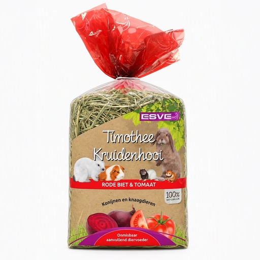 [E86103] ESVE Timothy Hay Rode Biet & Tomaat 6 x 600 gr.