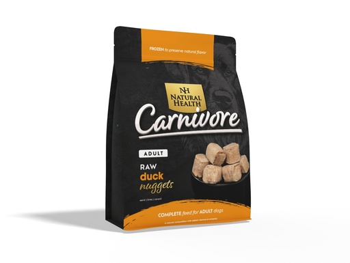 [NH72012] Natural Health Dog Carnivore Raw Nuggets Duck